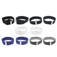 thumbnail image 4 of hengtong 6xAdjustable Anti Slip Elastic Shirt Sleeves Holder Armband Arm Garter Band White 6 Pcs, 4 of 9