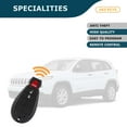 thumbnail image 5 of AKS KEYS New Replacement for Jeep Cherokee Fobik Keyless Key 3B FCC# GQ4-53T, 5 of 6