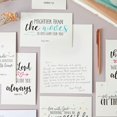 thumbnail image 3 of 48 Pack Inspirational Bible Verse Quote Greeting Cards - Religious Inspiring Motivational Cards - Bulk Box Set -, 3 of 5