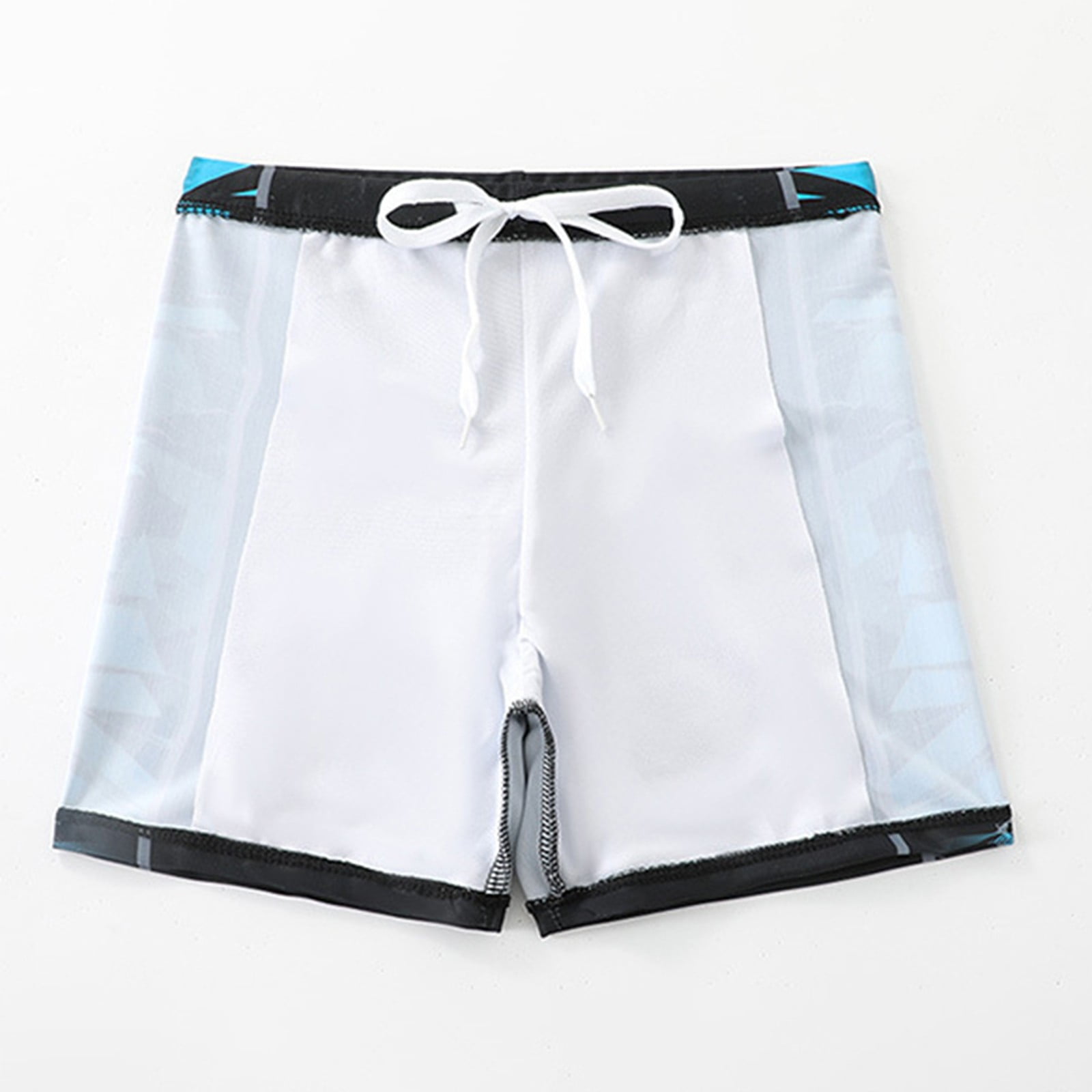 lnmuld Boys Swimwear Fashion Cartoon Print Swim Trunks for Older Kids and Youth Size:M
