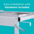 thumbnail image 3 of Black+Decker Washer Dryer Stacking Rack Stand, BWDS, White, 3 of 8