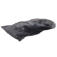 thumbnail image 2 of Cheers.US Super Soft Plush Rugs Chair Couch Cover Black Area Rug for Bedroom Floor Sofa Living Room, 2 of 7