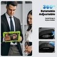 thumbnail image 2 of Dteck for Lenovo Tab M11 11-inch 2024 Case with Built-in Screen Protector, Shockproof Case with Shoulder Strap & Rotating Hand Strap Kickstand for Lenovo M11 (TB330FU / TB330XU) Tablet,Green + Black, 2 of 8