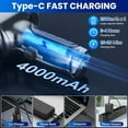thumbnail image 3 of Boyun Daj Handheld Car Vacuum Cleaner, 15000Pa High Power Cordless 7-in-1 Wireless Mini Portable Vacuum Cleaner for Car Home Office, Perfect for Pet Hair, 3 of 8