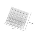 thumbnail image 4 of OULII Panneaux de Store pour Route en Acier Inoxydable Store Route Brique Argent 1Ensemble, 4 of 8