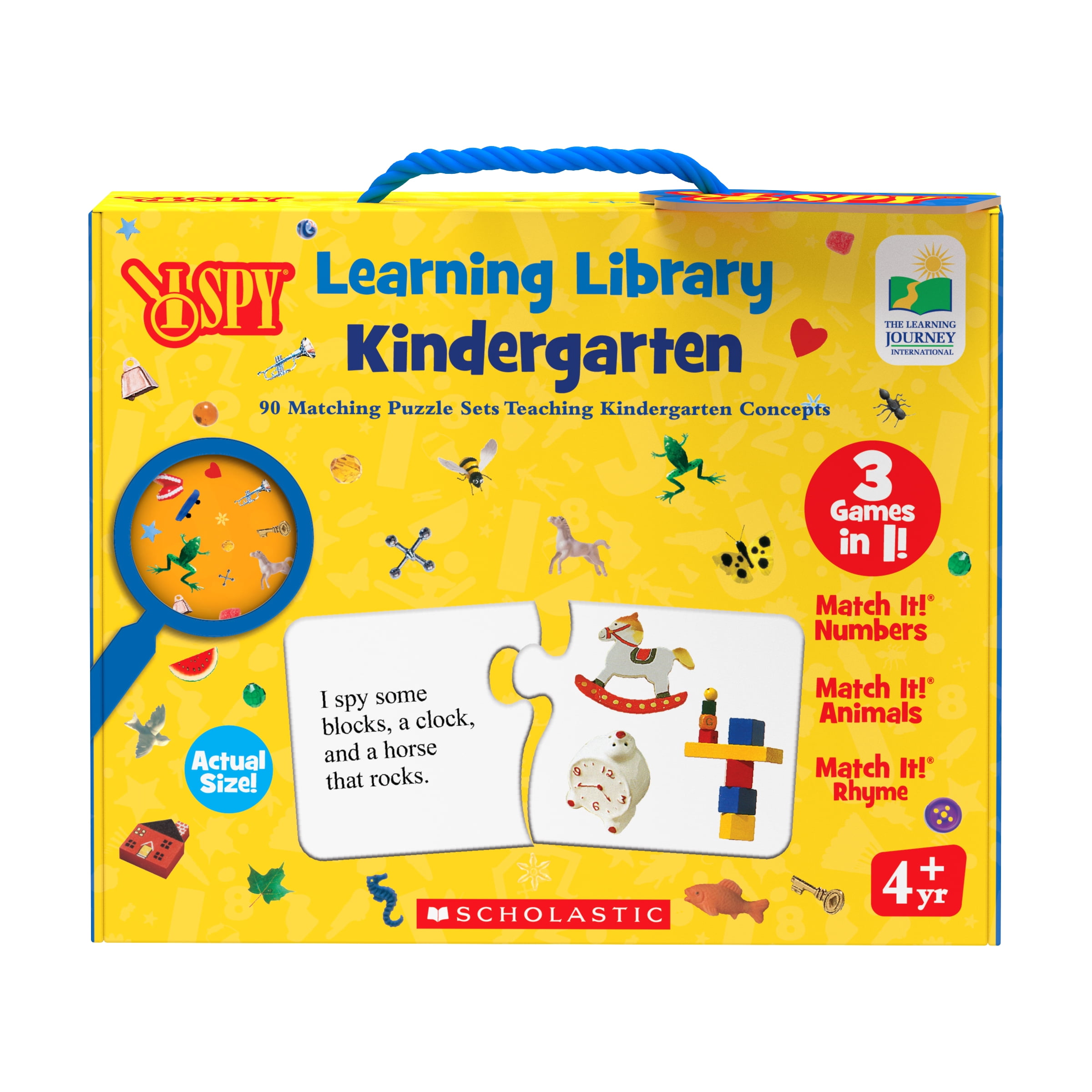 The Learning Journey Learning Library - I SPY - Kindergarten
