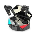 thumbnail image 1 of Methold Auriculares compatibles con Bluetooth Auriculares deportivos inalámbricos con micrófono Auriculares de audio de entrenamiento Cables de audio/vídeo, 1 of 6