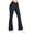32-Black, variant on Women's Fleece Lined Pants Winter Thermal Warm Flare Leggings Bootcut Yoga Pants Bell Bottom with Pockets Navy 32" M