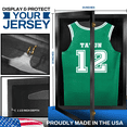 thumbnail image 3 of PENNZONI Jersey Frame Display Case, Acrylic Sports Jersey Frame Shadow box w/ Lock, Full Size, Black, 3 of 10