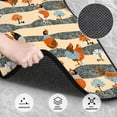 thumbnail image 3 of Honeii Funny Chicken Print Car Foot Mat Four-Piece Set - Front & Rear Universal Car Floor Mats for SUVs, Trucks, Sedans, 3 of 7