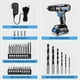 thumbnail image 3 of Taladro inalámbrico DEKO PRO 20V, juego de herramientas eléctricas con batería, 3 of 8