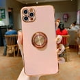 thumbnail image 1 of Funda de teléfono cuadrada de caramelo suave para iPhone 11 12 13 14 Pro Max XS X XR 7 8 Plus SE 2020 mini anillo de soporte de silicona a prueba de golpes Tan Jianjun unisex, 1 of 2