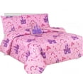 thumbnail image 3 of Kids girls boys comforter set bed in bag princess palace printed easy wash twin size 6 pieces super soft bedding décor, 3 of 3
