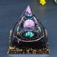 thumbnail image 4 of Pirámide De Orgón Pirámide de orgonita Cristales curativos Reiki Chakra Piedras de meditación (Virgo), 4 of 4