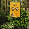 thumbnail image 2 of Carolines Treasures BB8207GF Beach Sunglasses Yellow Polkadot Flag Garden Size  Small multicolor, 2 of 3