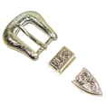 thumbnail image 1 of Jeu de Boucles Traditionnel 3/4; Jeu de 3 Pièces en Nickel, 1 of 4