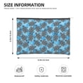 thumbnail image 4 of Haiem Bohemian Sea Turtle Music Lover Merch Makeup Bag, Cosmetic Bag,Singer Fans Cosmetic Bag, Portable Stationary Storage Organizer, Travel Makeup Bag, 4 of 8