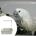 thumbnail image 6 of YWMJZEU Automatic Bird Bath Tub Parakeet Bath Indoor Pet Bird Bathtub with Running Water L, 6 of 9
