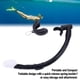 thumbnail image 4 of Archillle El Snorkel, El tubo de snorkel de Buceo de aliento con válvula de dreneze unidireccional adecuada para nadar en snorkel, 4 of 7