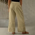 thumbnail image 2 of zuwimk Womens Sweatpants,Women's Ease into Comfort Stretch Slim Pant Khaki,XXL, 2 of 5