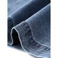 thumbnail image 5 of Agnes Orinda Women's Plus Size Denim Overall Shorts Adjustable Jean Straps Rompers Cropped Jumpsuit with Pocket 3X Grey Blue, 5 of 6