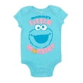 thumbnail image 4 of Sesame Street Elmo Cookie Monster Abby Cadabby Infant Baby Girls 5 Pack Bodysuits Newborn to Infant, 4 of 5