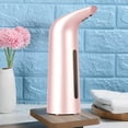 thumbnail image 2 of Dispensador sin contacto Dispensador de lavado de manos con sensor infrarrojo Herramienta de lavado de manos automático 400ml, Oro rosa Monstrate HA003450-06B, 2 of 7
