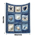 thumbnail image 3 of Hearth & Gear Soft Flannel Blanket For All Season Comfort Cozy Throw Ideal For Bed Couch Sofa Lounging Travel And Outdoor Activities Blanket to Keep in Car Fuzzy Blanket Twin Size Blanket Twin Size, 3 of 6