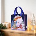 thumbnail image 4 of Clearance Under $1 Christmas Non-Woven Gift Bag with Handles - Blue, 4 of 5