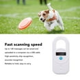 thumbnail image 4 of Pet Microchip Reader, Pet Microchip Scanner USB Interface, Micro Chip Reader Scanner Rechargeable Animal Tag Scanner 128 Information Storage Pet Chip ID Tag Scanner, 4 of 7