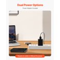 thumbnail image 6 of VEVOR DMX Wireless Receiver, 7 Receivers & 1 Transmitter, 2.4G ISM Band, 656 ft Transmission Range, with Bag and Adapter, Wireless Stage Lighting Control, for LED Stage Party DJ Bar Lighting, Silver, 6 of 9