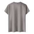 thumbnail image 3 of Iaqnaocc 4th Of July Tops for Women Trendy Short Sleeve Cute Down V-Neck Patriotic 250&nbsp;anniversary usa flag Tops Retro 2026 Summer Festival Tee Shirts Light Gray XXL, 3 of 4