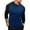 Blue, variant on ZCFZJW Raglan Long Sleeve T-Shirts for Men Big and Tall Regular Fit Casual Crew Neck Pullover Tshirt Tops Lightweight Comfy Cotton Breathable Shirts Dark Gray M