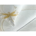 thumbnail image 4 of Ambesonne Dragonfly Quilted Bedspread Set 3 Pcs, Floral Spring Season, Queen Size, Multicolor, 4 of 5