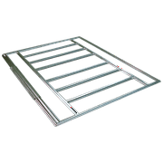 Arrow Salem Economy Steel Shed, 10x8 w/ Bonus Foundation Kit - Walmart ...