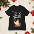 thumbnail image 6 of mgoYE Mom Christmas Family Matching Pajamas Mama Xmas Mother Short Sleeve T-Shirt(Black,3XL), 6 of 9