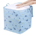 thumbnail image 4 of Unique Bargains 1 Pc Clothes Storage Foldable Storage Bags Blue 20*20*28in, 4 of 7
