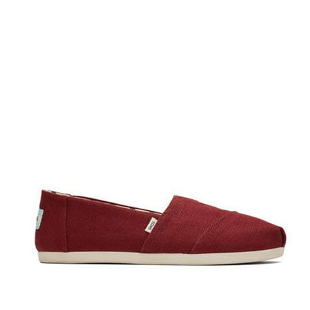 

TOMS Alpargata Espadrille Women/Adult shoe size Women 9 Casual 10015766 Black Cherry Heritage Canvas
