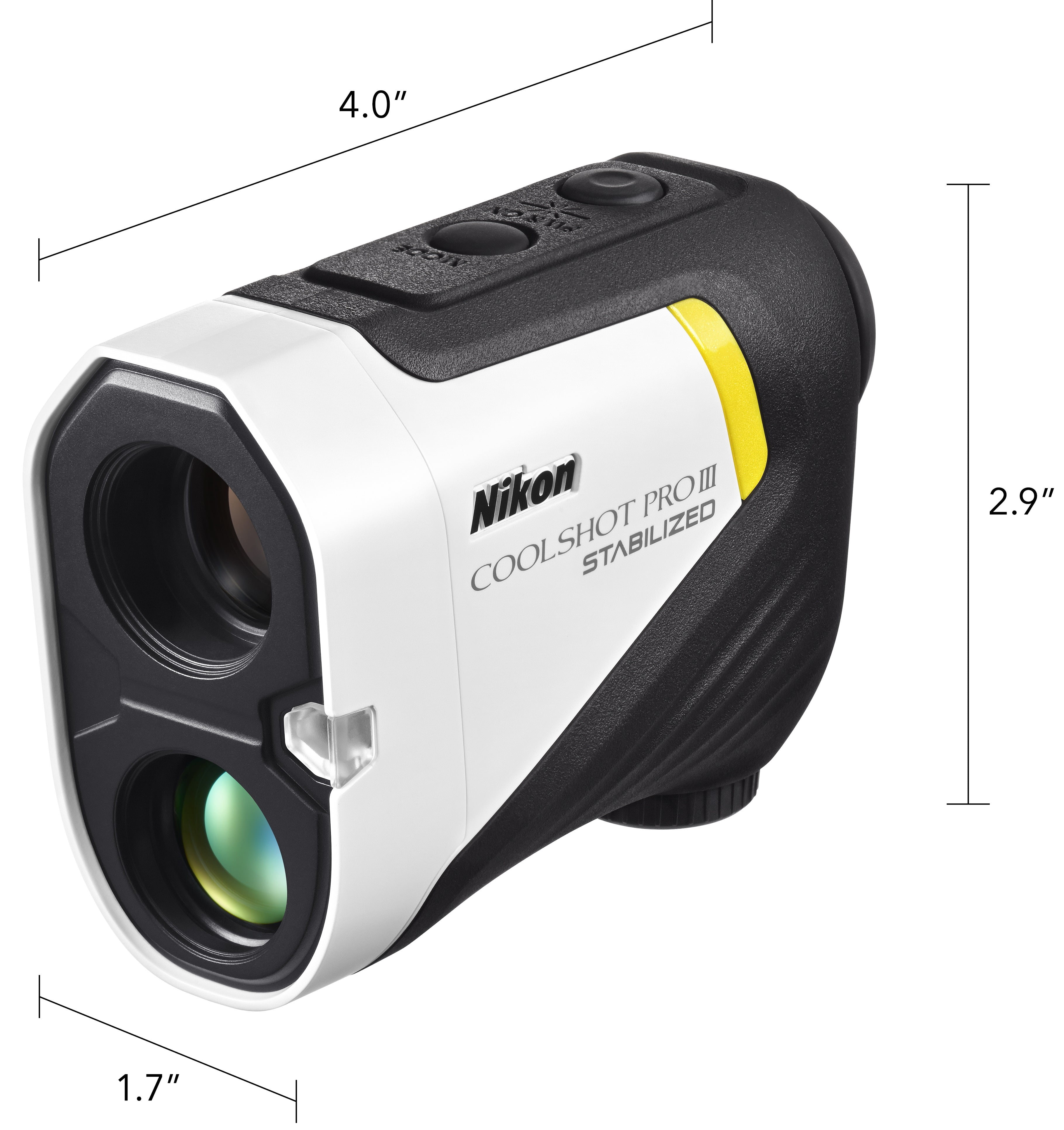 NEW Nikon 2025 Coolshot Pro Stabilized III Golf Laser Rangefinder Slope ID
