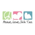 thumbnail image 2 of CafePress - Peace, Love, Shih Tzus Throw Blanket - Soft Fleece Throw Blanket, 50"x60" Stadium Blanket, 2 of 2