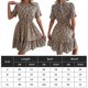 thumbnail image 2 of Vestido De Mujer Vestido de lunares para mujer, vestidos suaves de playa de verano para fiestas navideñas (marrón S) Cgtredaw para Mujer Marrón T M, 2 of 7