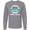 AC-Heather Grey, variant on Inktastic Great Grandpa Funny Fathers Day Long Sleeve T-Shirt