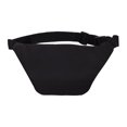 thumbnail image 4 of Everest Unisex Signature Waist Fanny Pack Two-Toned Black White, 4 of 4