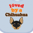 thumbnail image 4 of Inktastic Chihuahua Dog Gift Idea Boys or Girls Baby Bib, 4 of 4
