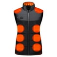 thumbnail image 5 of Heated Vests for Women 21 Heat Zones Fast Warm Up Vest V Neck Heated Vest Winter Outdoor Cold Proof Warm Sleeveless Jacket Regular Fit Womens Vests, 5 of 8