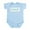 Sky Blue, variant on CafePress - Image11 Body Suit - Baby Light Bodysuit, Size Newborn - 24 Months
