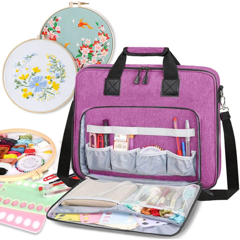 Embroidery storage embroidery project bag  multifunctional embroidery Embroidery storage embroidery project bag  multifunctional embroidery