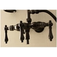 thumbnail image 5 of Wall-Mount Clawfoot Tub Faucet, Oil Rubbed Bronze, Tub Wall Mount AE19T5, 5 of 7
