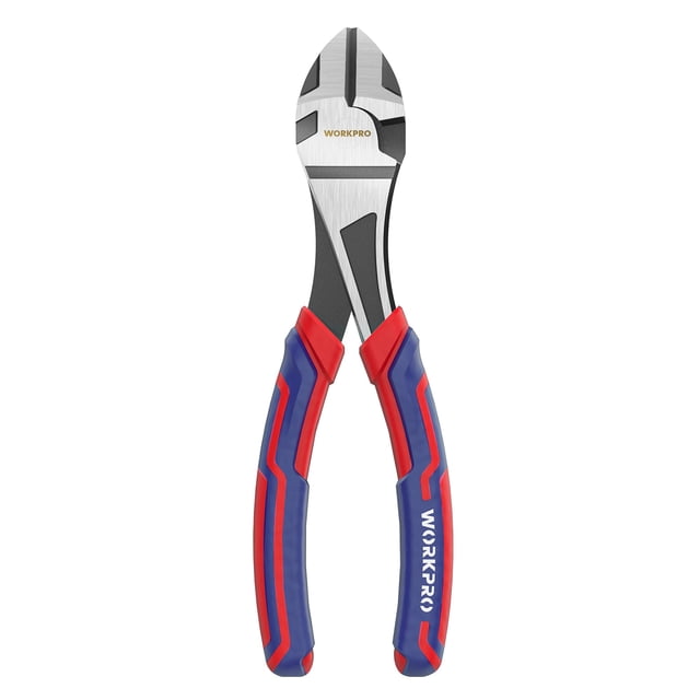 Alicates diagonales WORKPRO, alambres de corte de acero CRV de 7 pulgadas