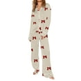 thumbnail image 2 of BILIKEYU Warm Plush Valentine Pajamas for Women Plus Size Inclusive, 2 of 5